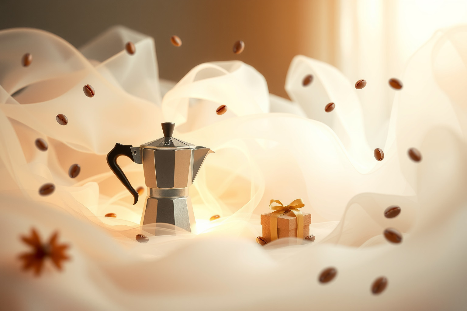 Sognare una moka nuova indica desiderio di nuove opportunità quotidiane.