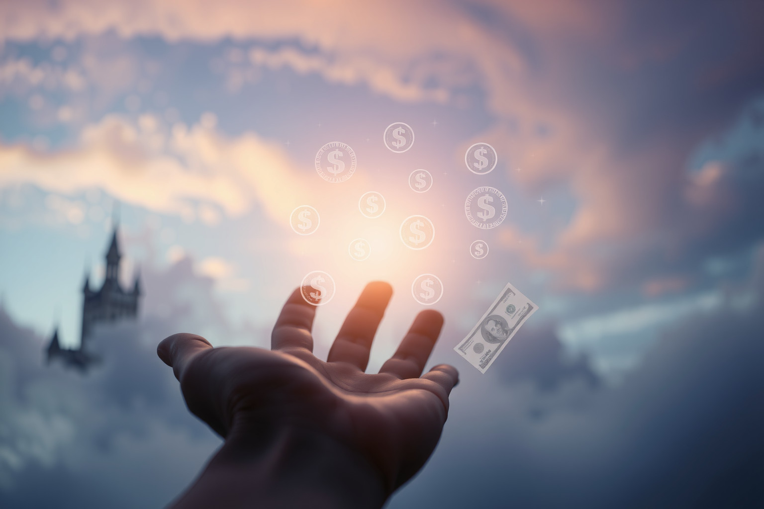 Sognare senza soldi per bollette riflette ansia finanziaria e insicurezza.