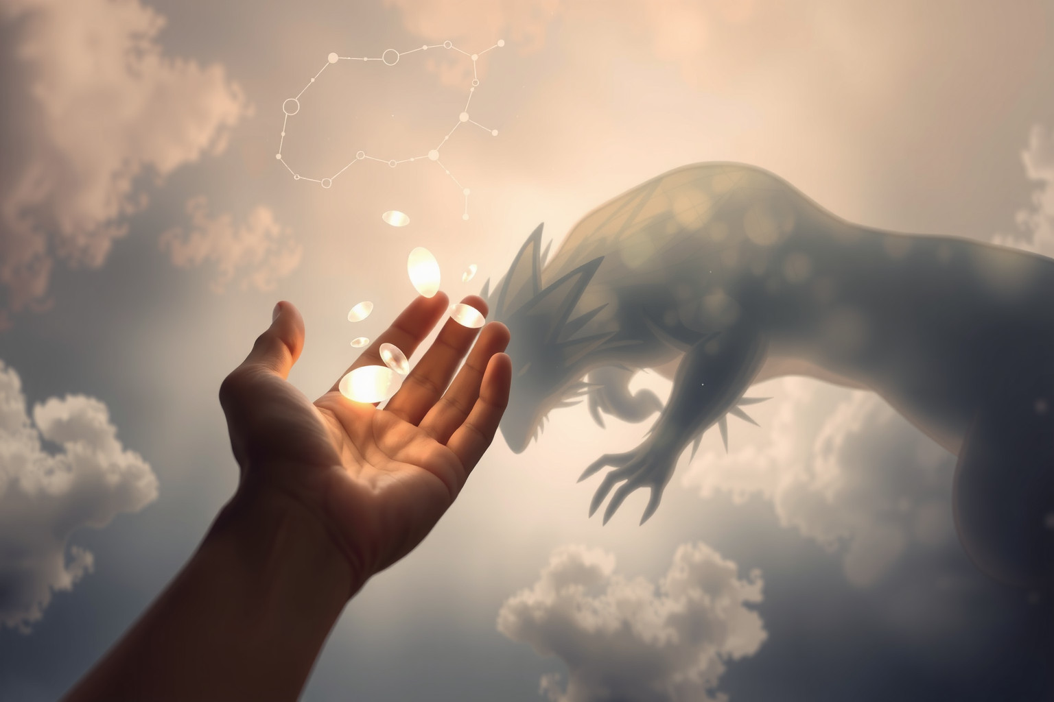 Nutrire un animale domestico nei sogni simboleggia cura e protezione.