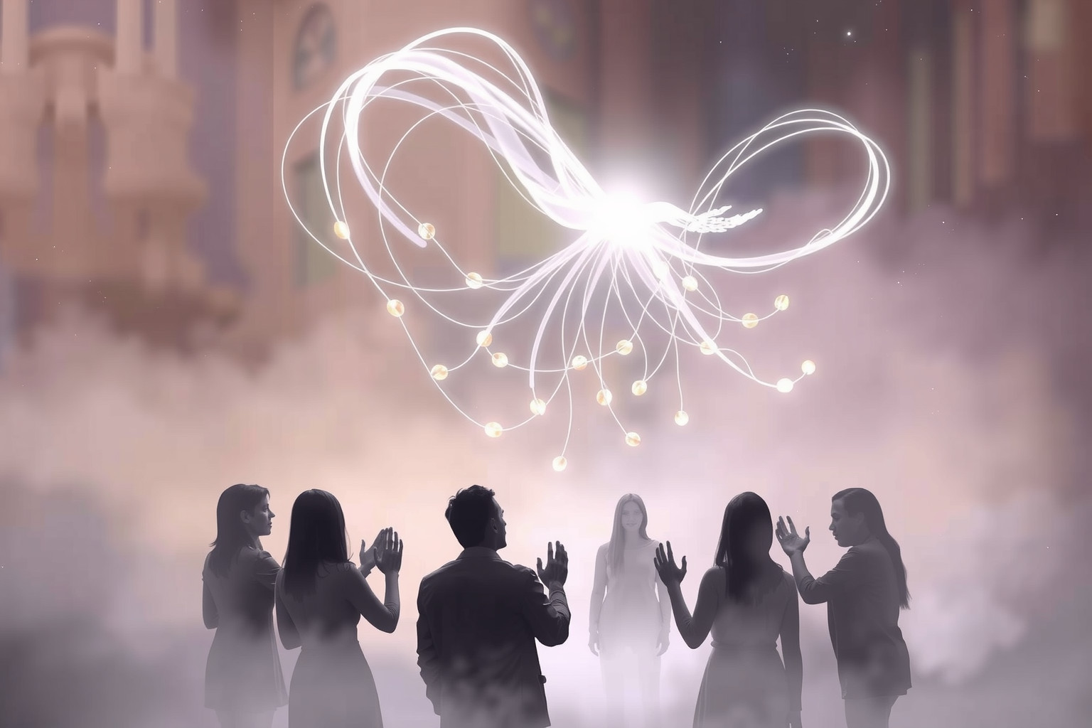 Nutrire un gruppo simboleggia guida e responsabilità condivisa nella vita.