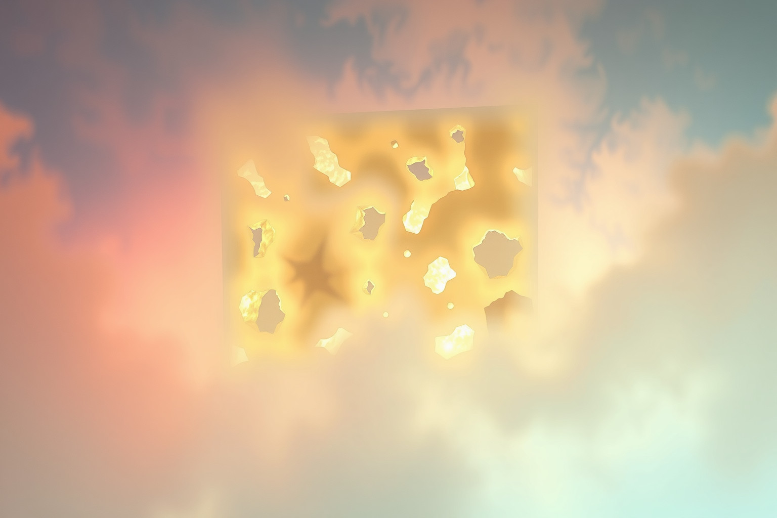 I buchi nella parete simboleggiano insicurezza e mancanza di confini.