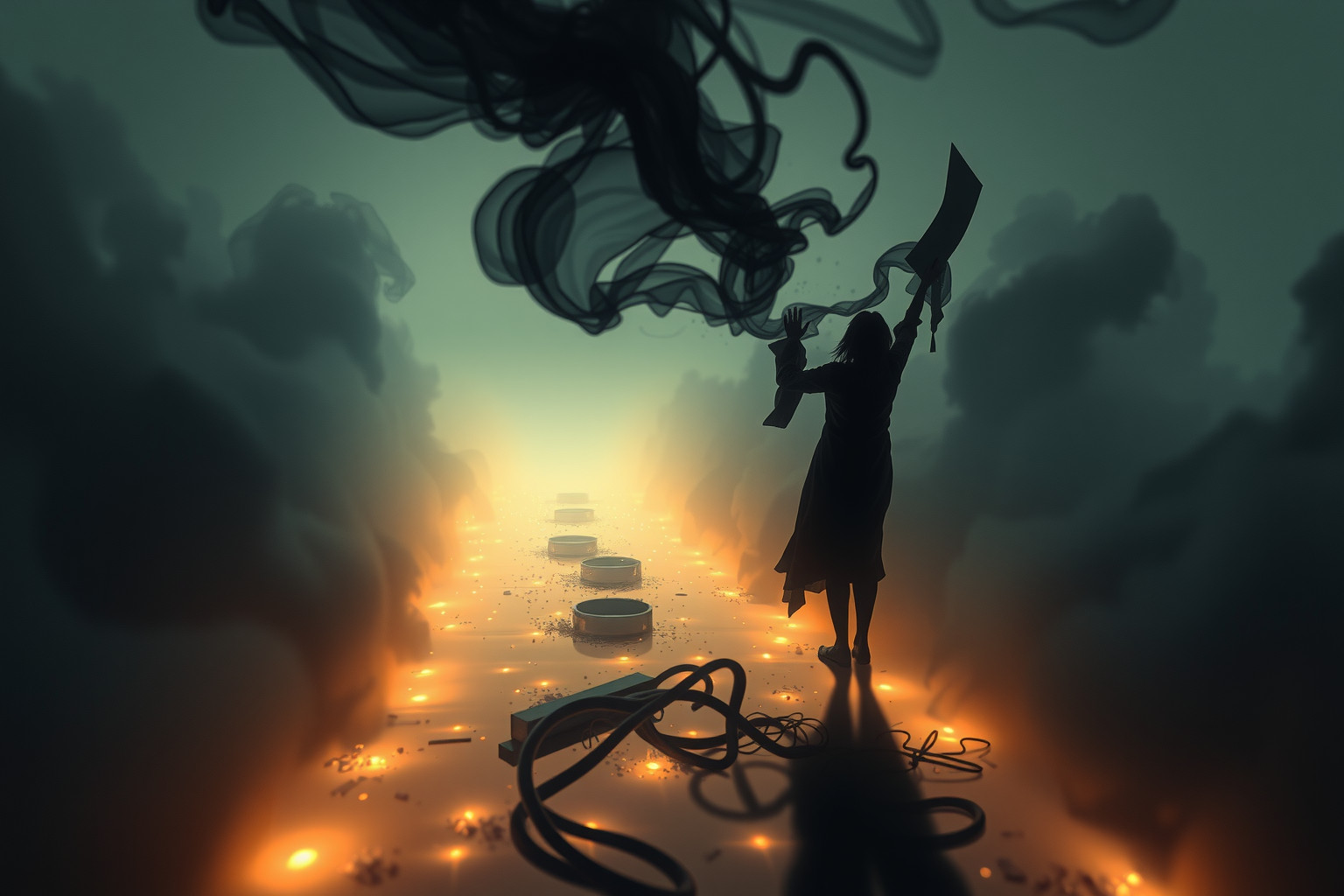 Pulire sporco ostinato simboleggia superamento di sfide interiori.