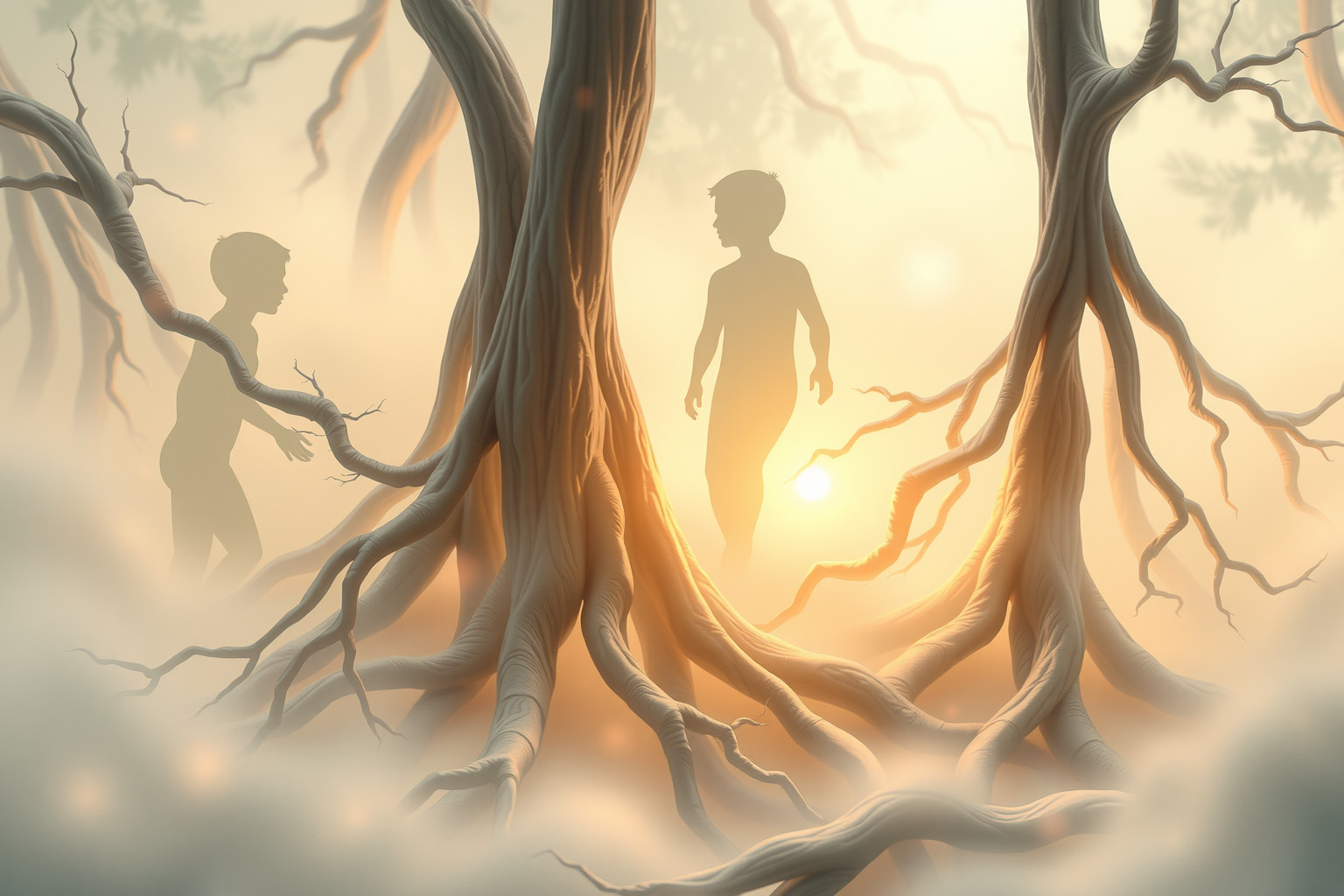 Le radici simboleggiano il legame profondo con sé e gli altri.