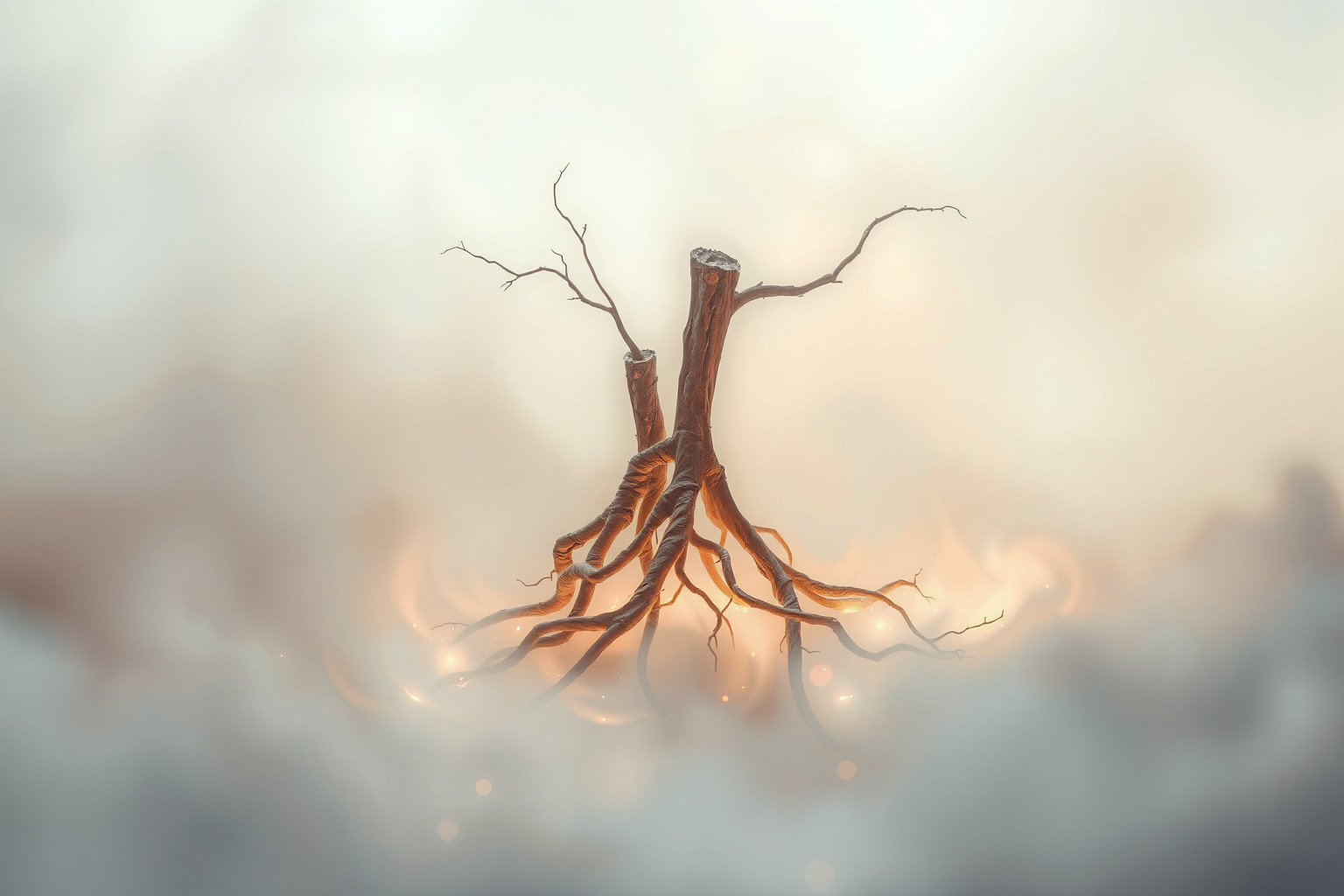 Il sogno di radici spezzate riflette perdita e smarrimento identitario.