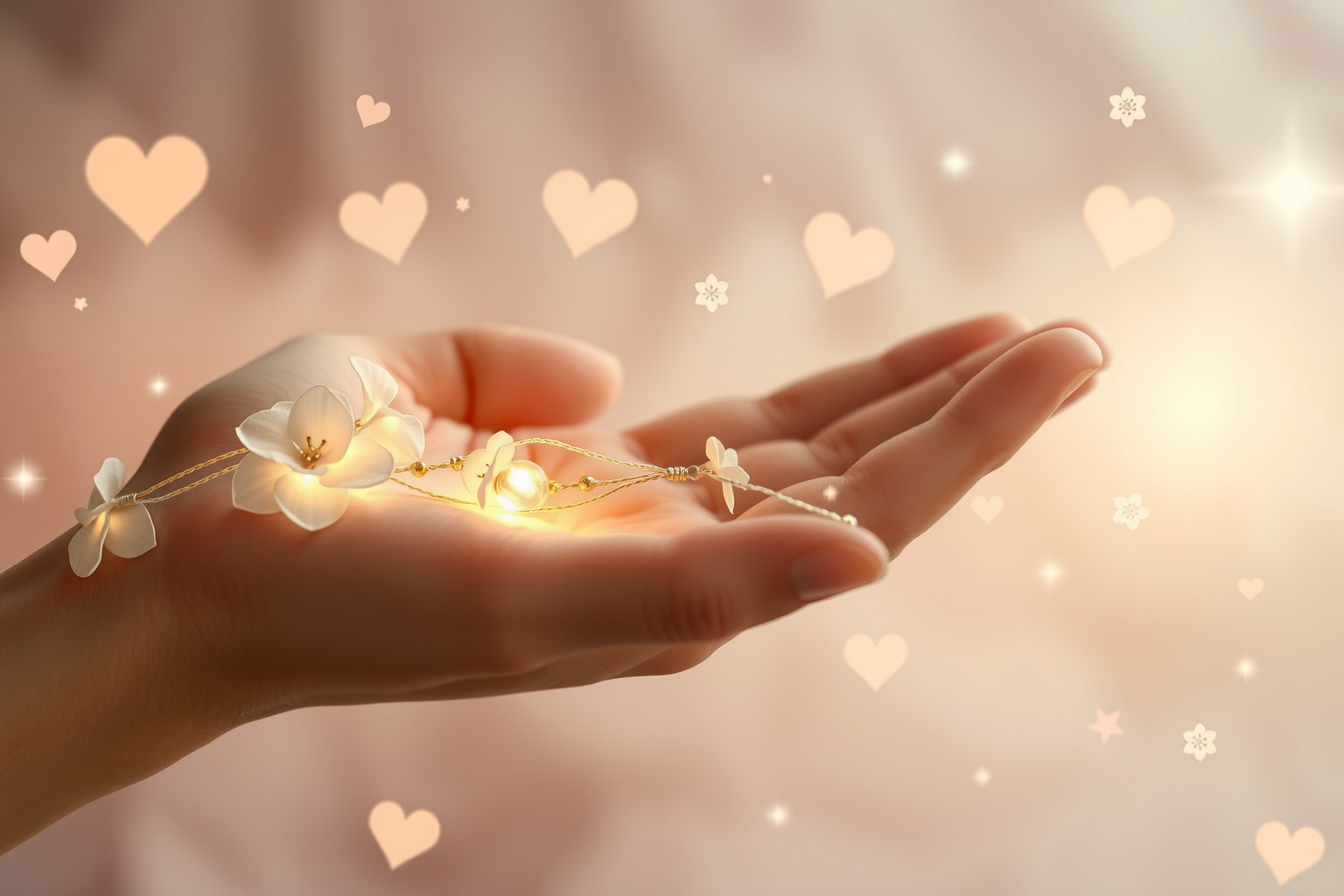 Ricevere un bracciale simboleggia amore sincero e profondo apprezzamento.