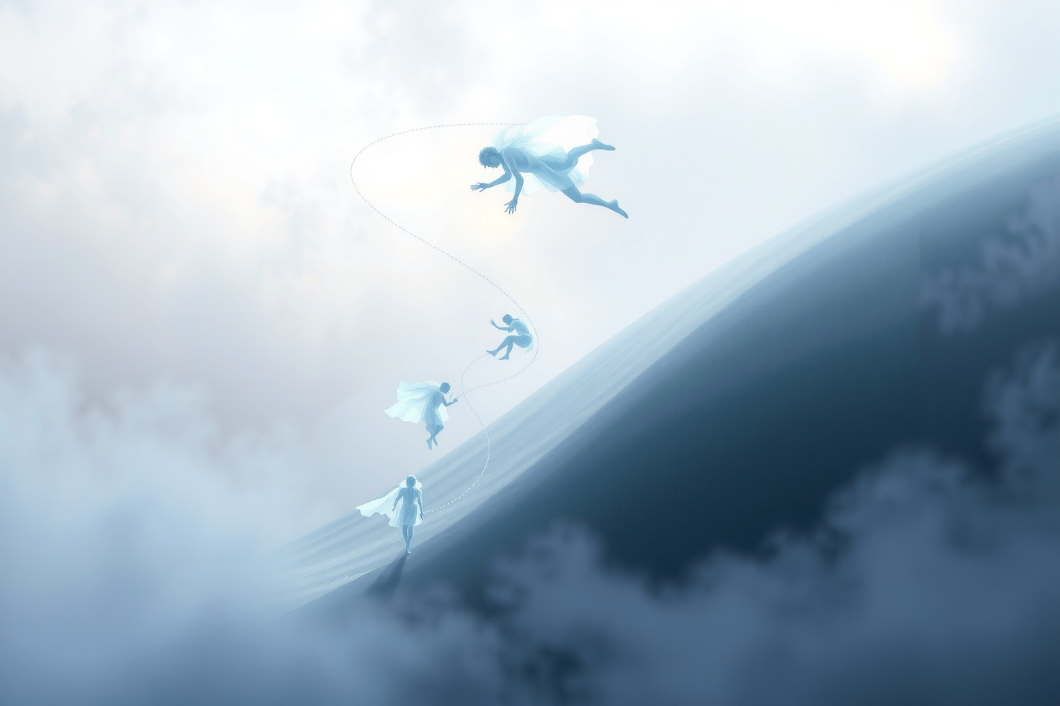 Rotolare giù simboleggia perdita di controllo e paure nascoste.