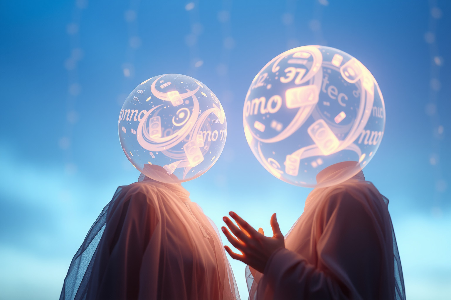 Scambiare ricordi nei sogni simboleggia connessione profonda e fiducia.