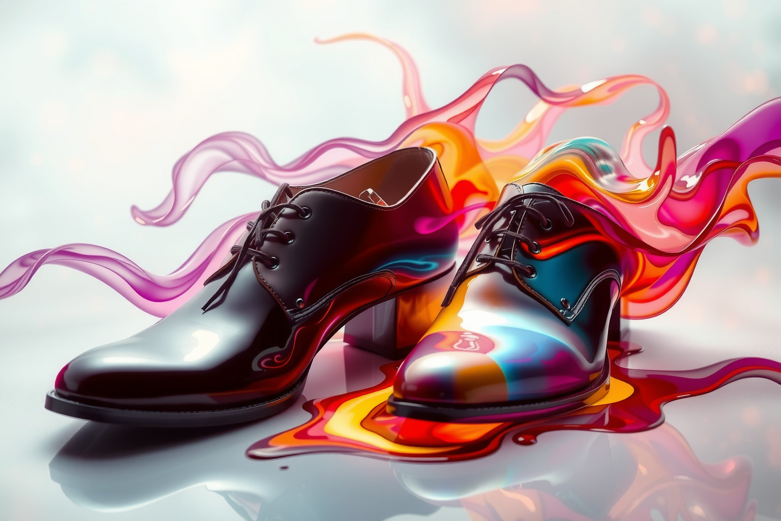 Le scarpe di vernice simboleggiano trasformazioni imminenti nella vita.