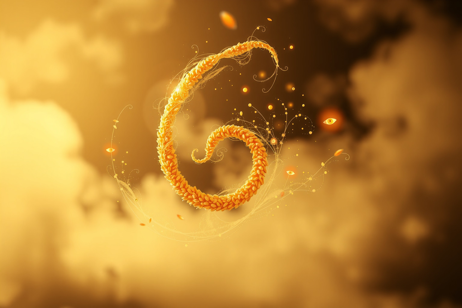 Il semolino parlante simboleggia intuizione e saggezza interiore nascosta.