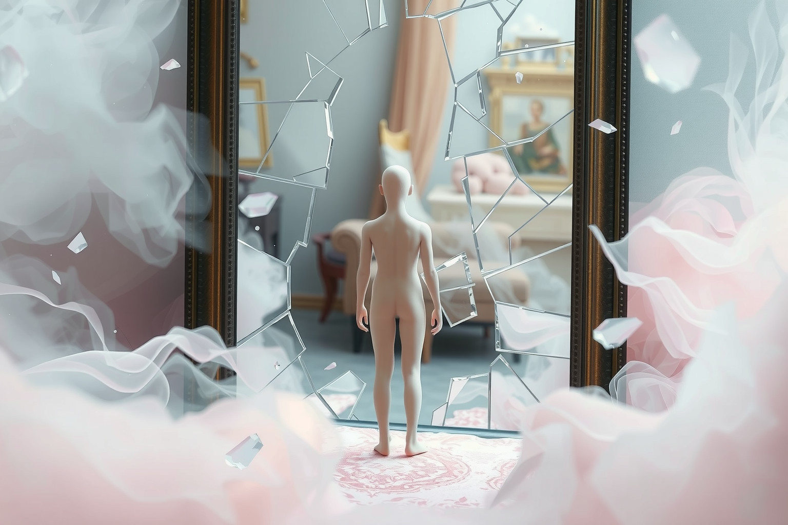 Sentirsi inadeguati nell'imitazione riflette insicurezza e autostima fragile.