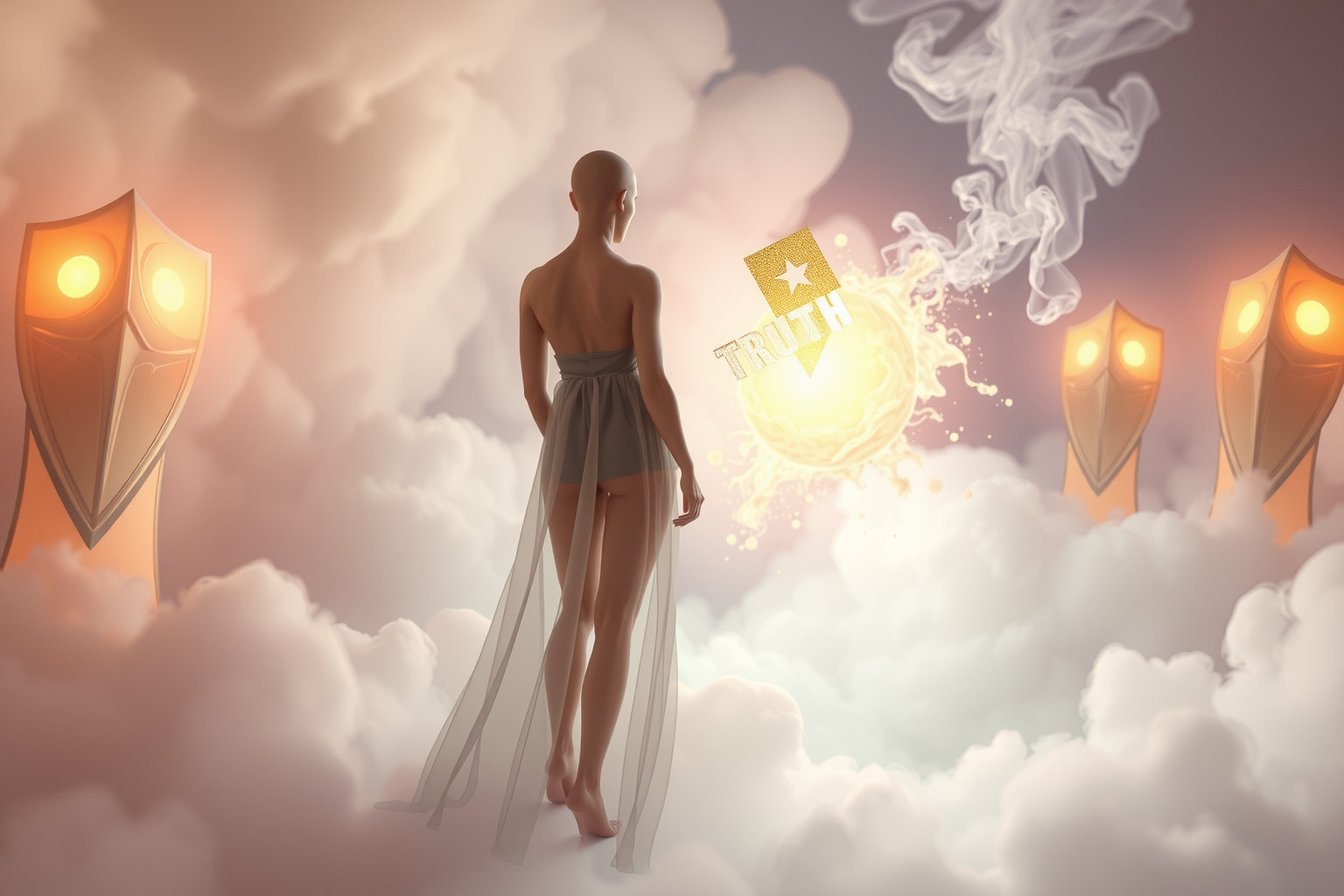 Sognare di abbandonare la verità riflette paura e autoprotezione interiore.