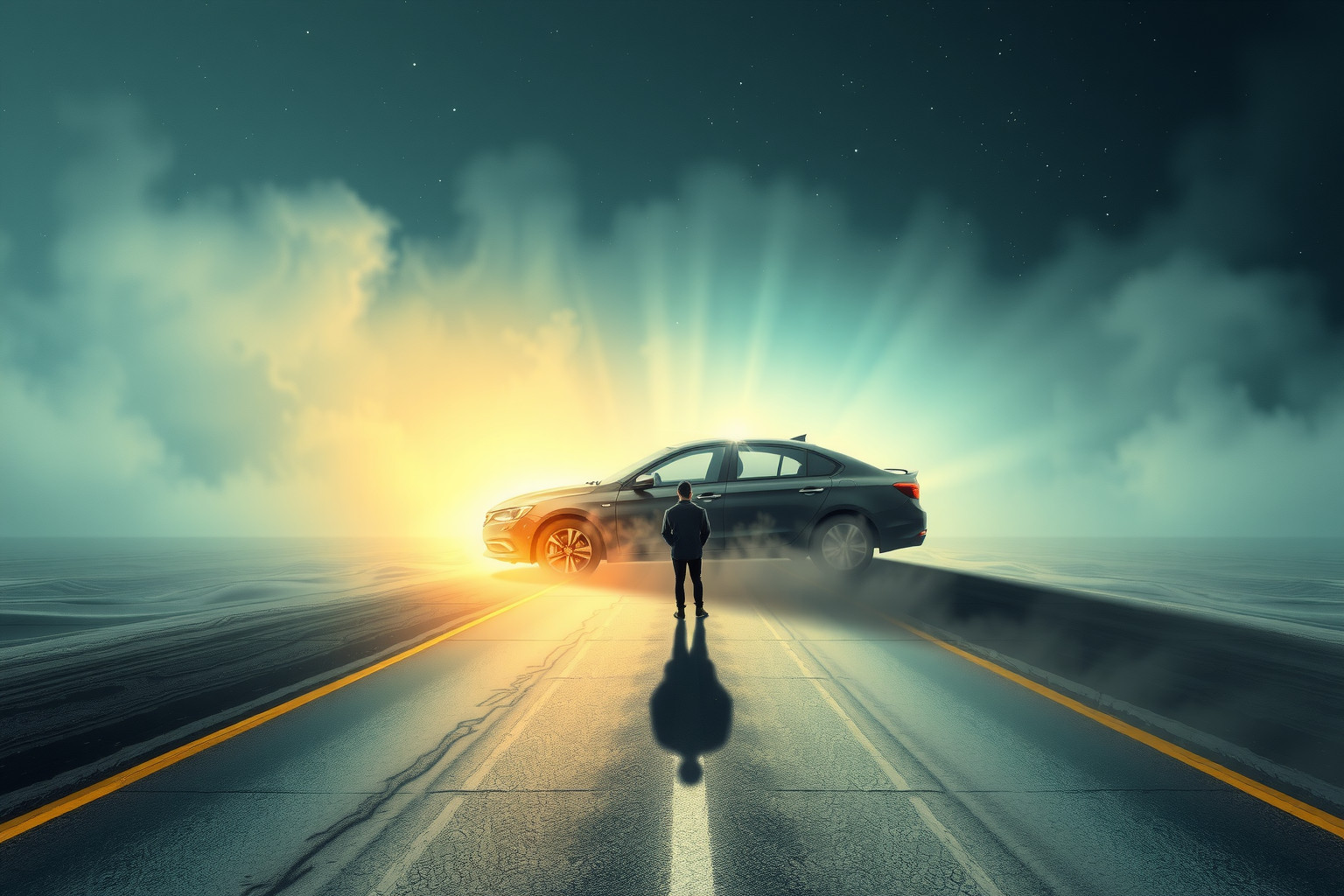 Abbandonare l'auto simboleggia paura di perdere il proprio controllo.