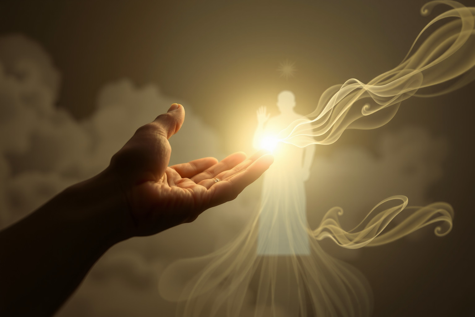 Sognare di afferrare un anziano simboleggia saggezza e protezione.