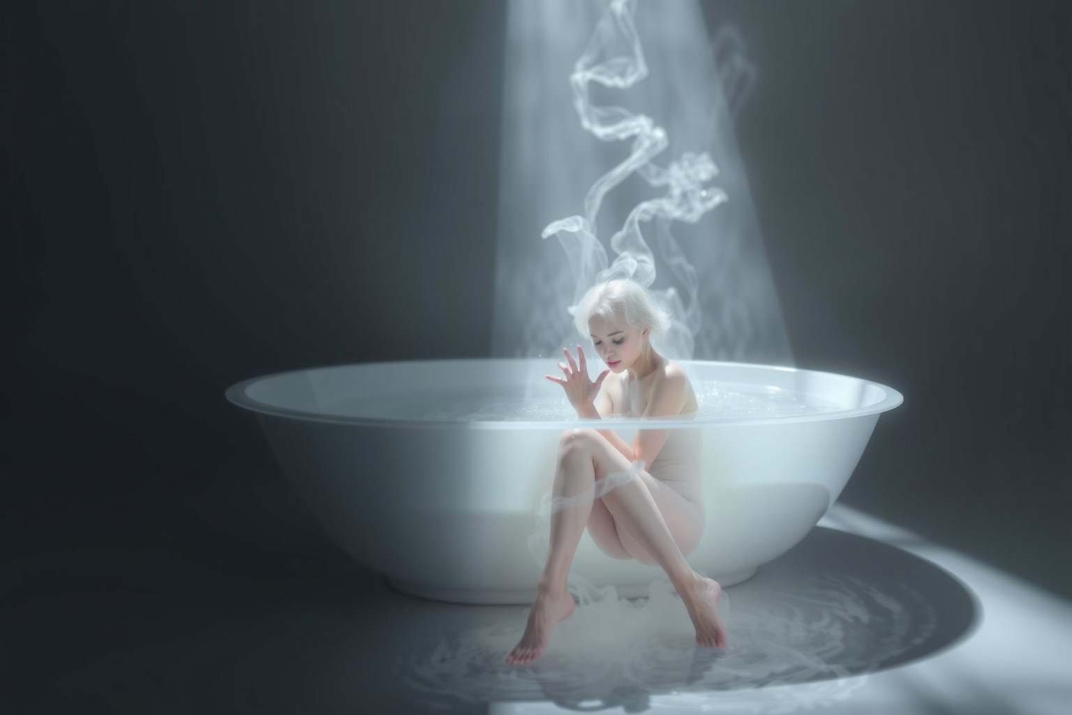 Sognare annegare in vasca riflette paura di soffocamento emotivo.