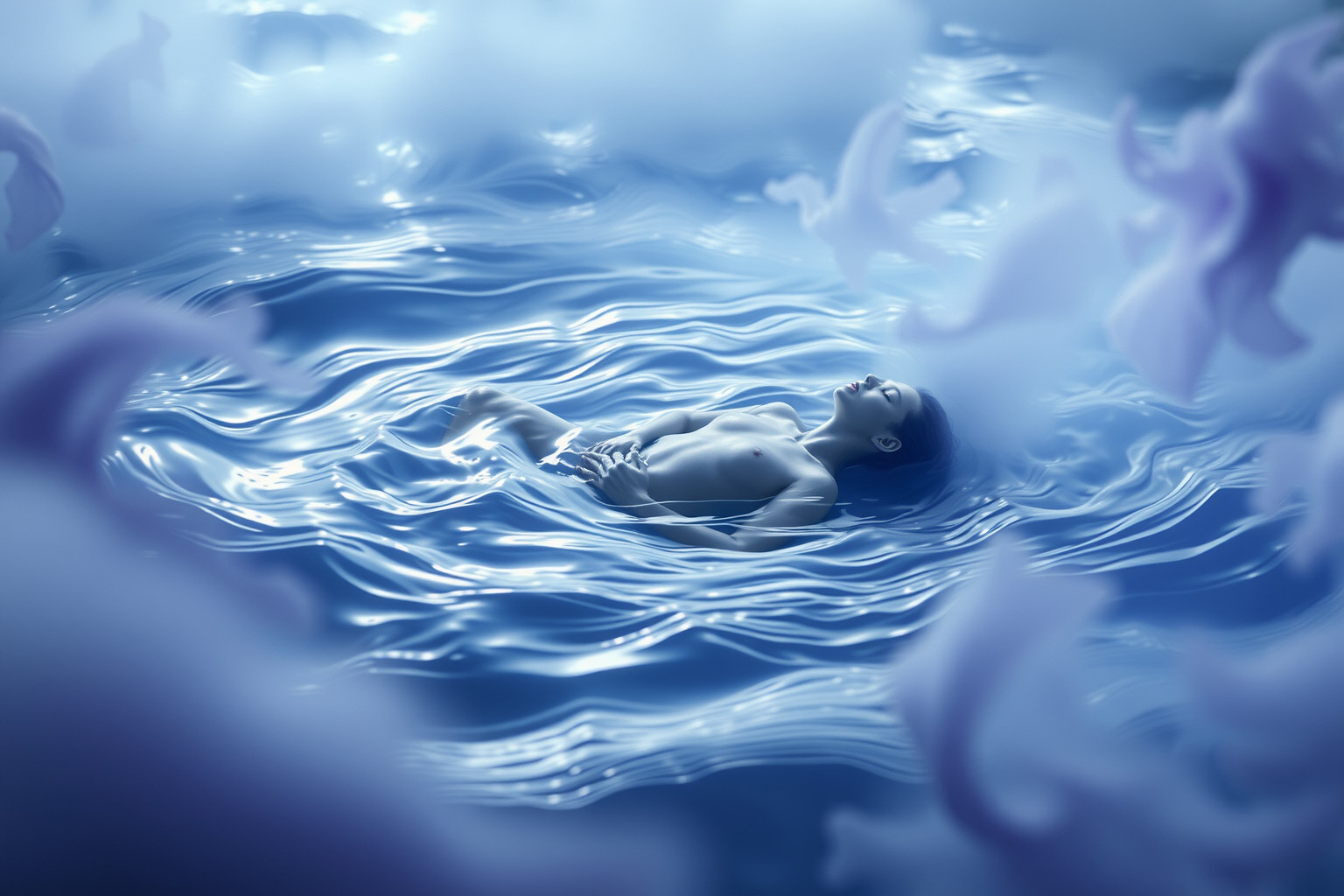 Sognare di annegare simboleggia spesso emozioni travolgenti e paure nascoste.