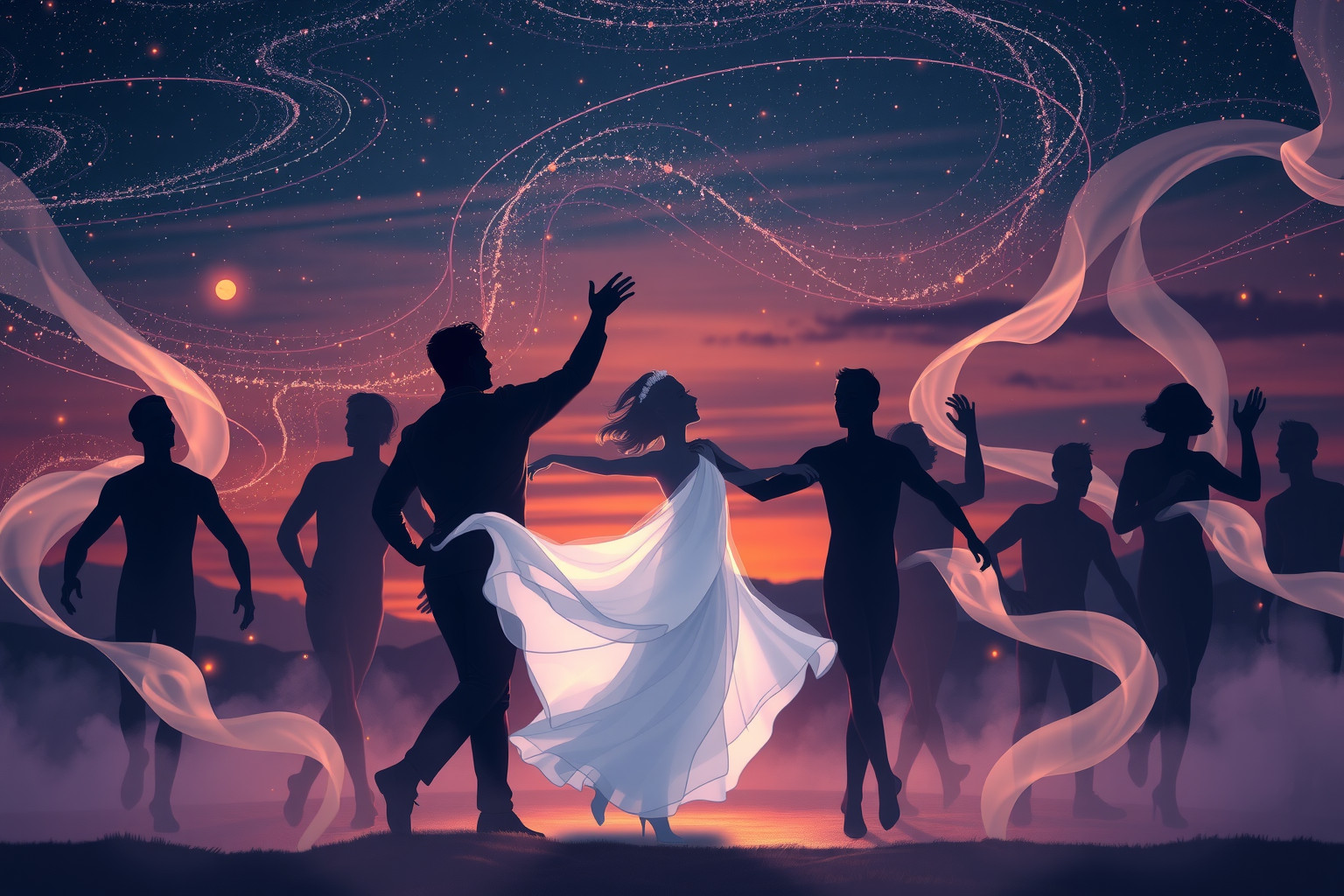 Sognare di ballare rappresenta gioia e libertà interiore nascosta.