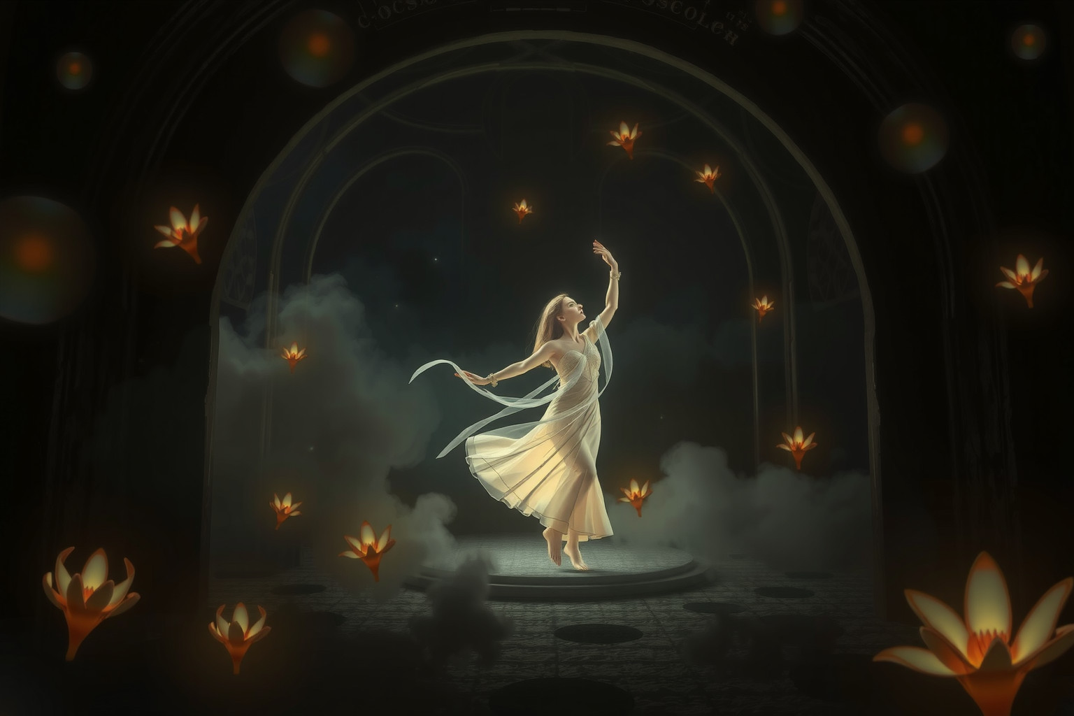 Sognare di ballare in una cripta simboleggia rinascita dopo la morte.