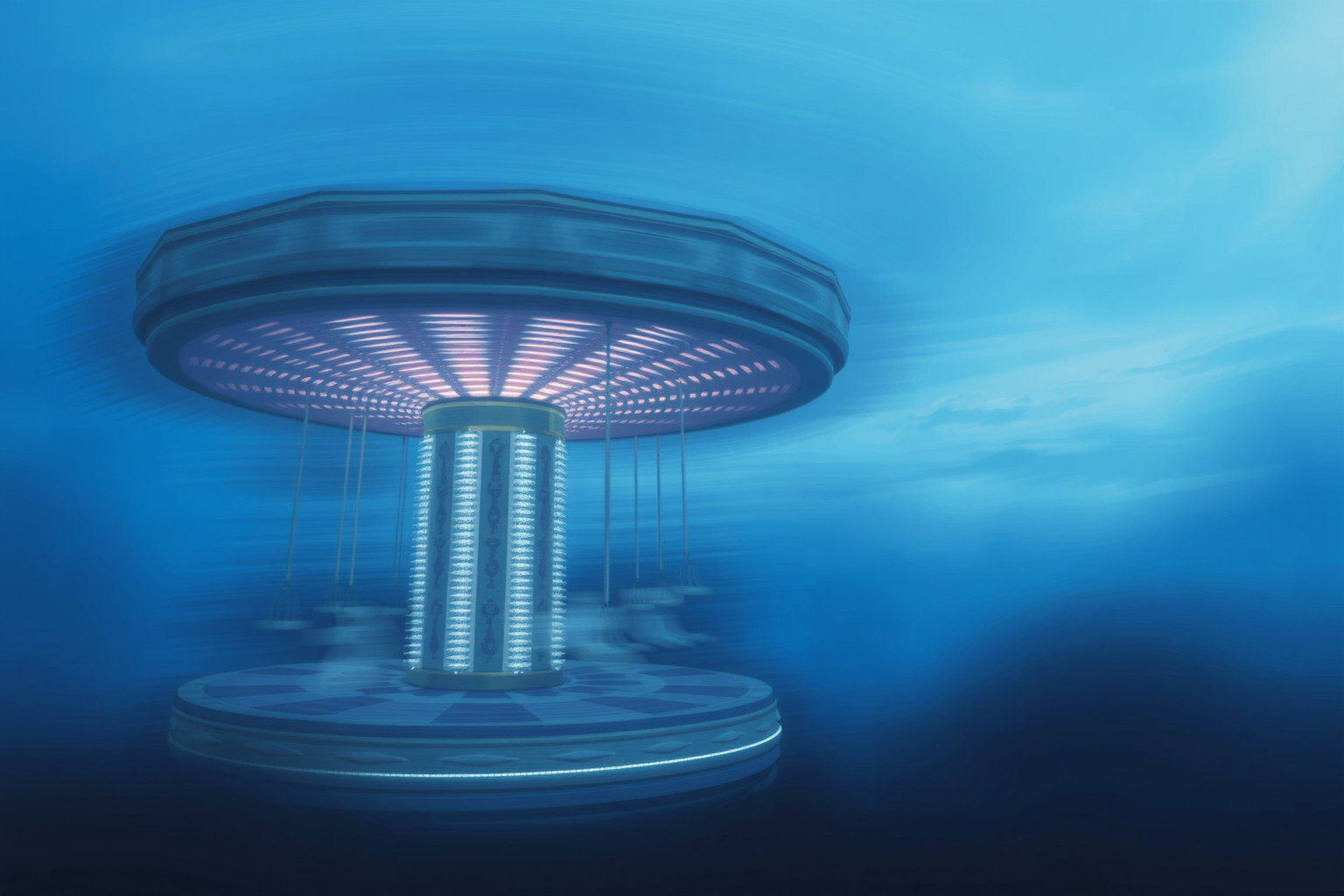 Sognare di cadere da una giostra riflette paura e insicurezza interiore.