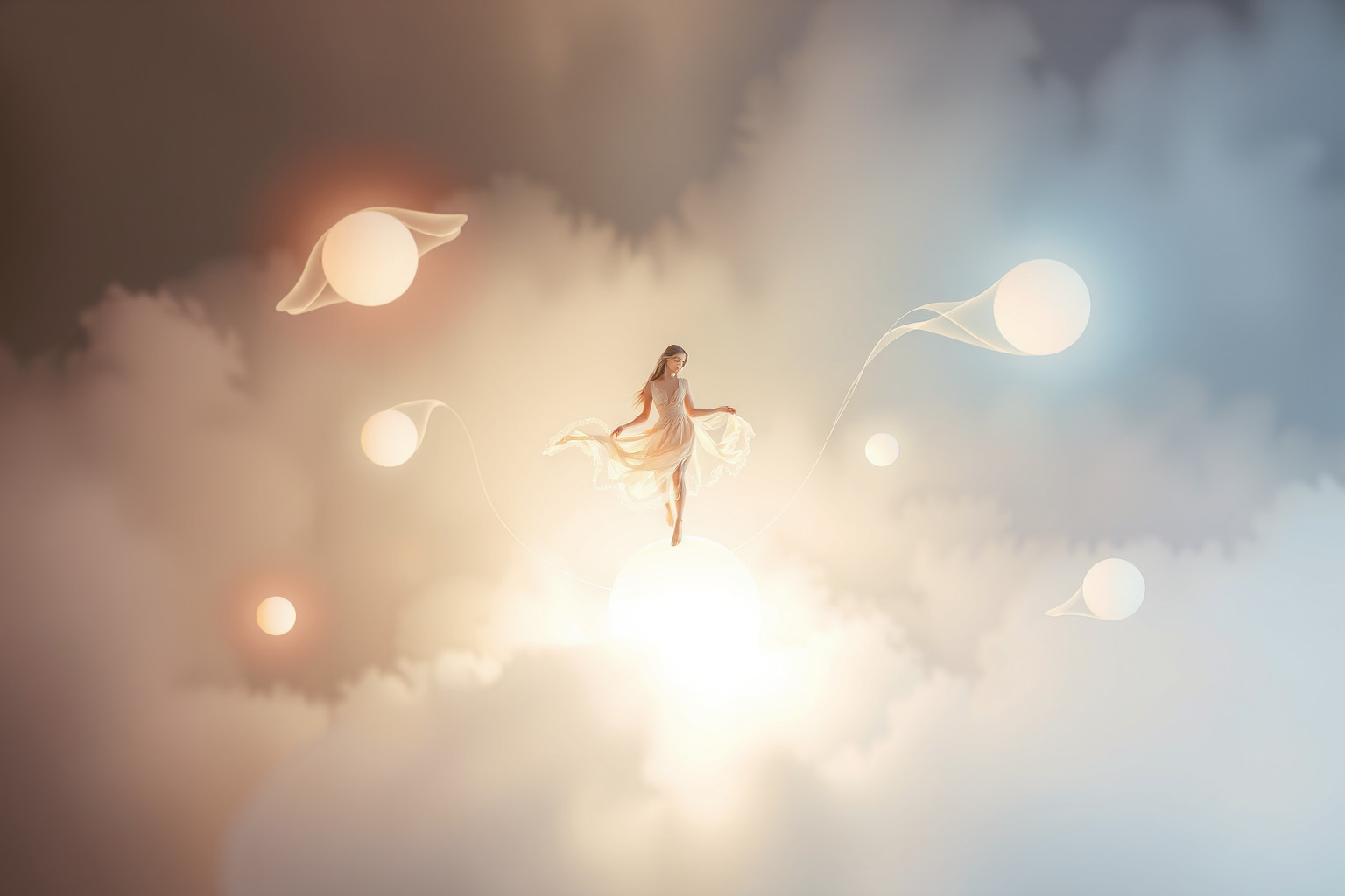 Sognare di camminare in punta di piedi simboleggia cautela e delicatezza.