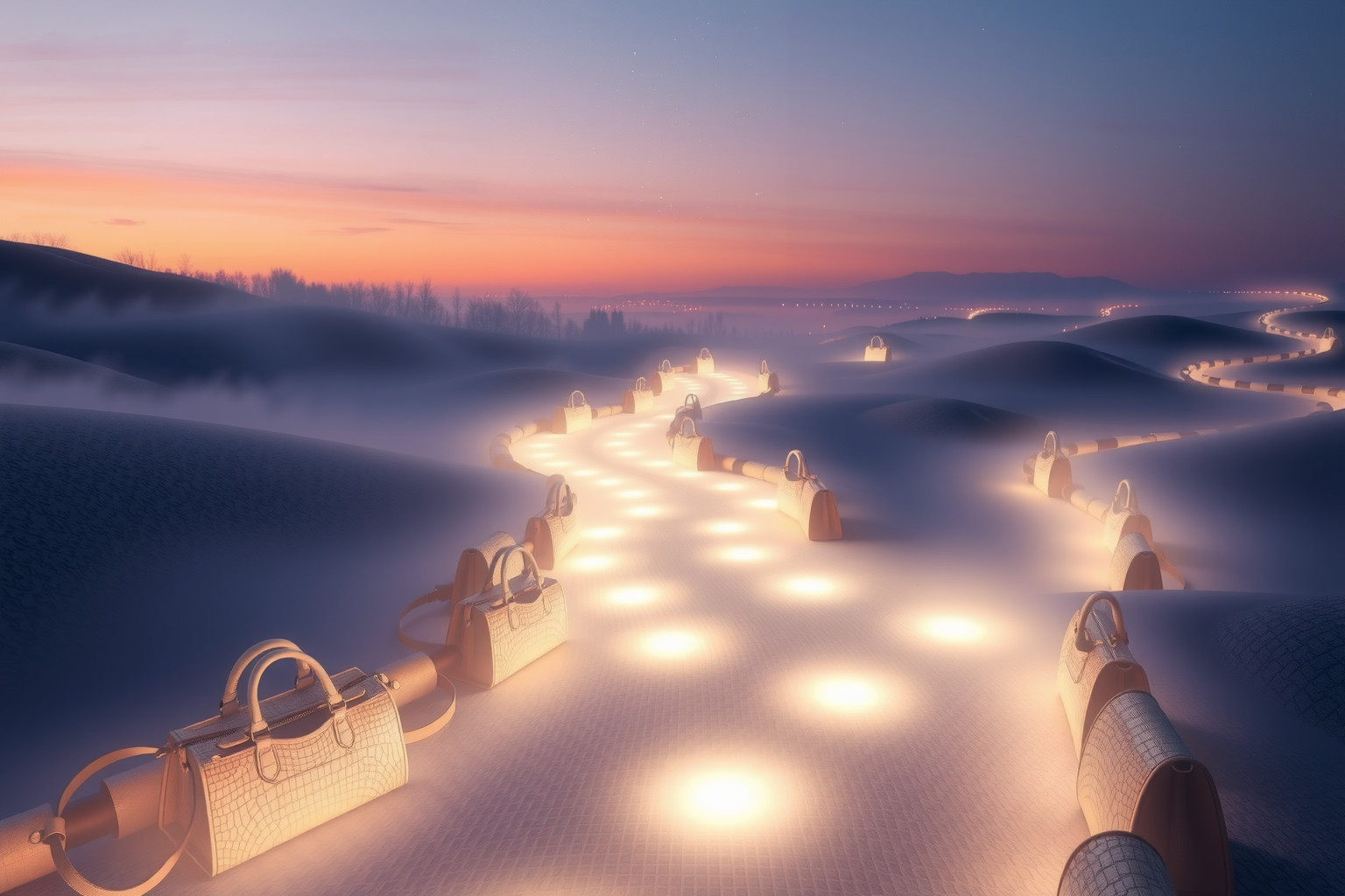 Sognare borse in saffiano simboleggia successo e sicurezza personale.