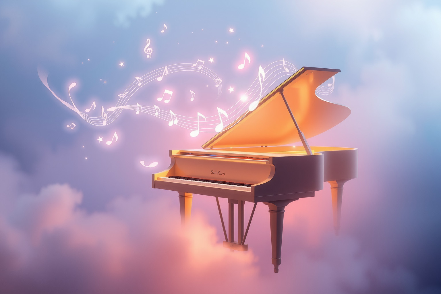 Sognare di cantare al pianoforte simboleggia espressione emozionale autentica.