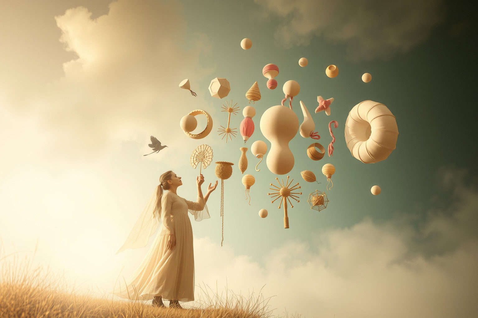 Sognare oggetti inutili riflette caos mentale e desiderio di controllo.