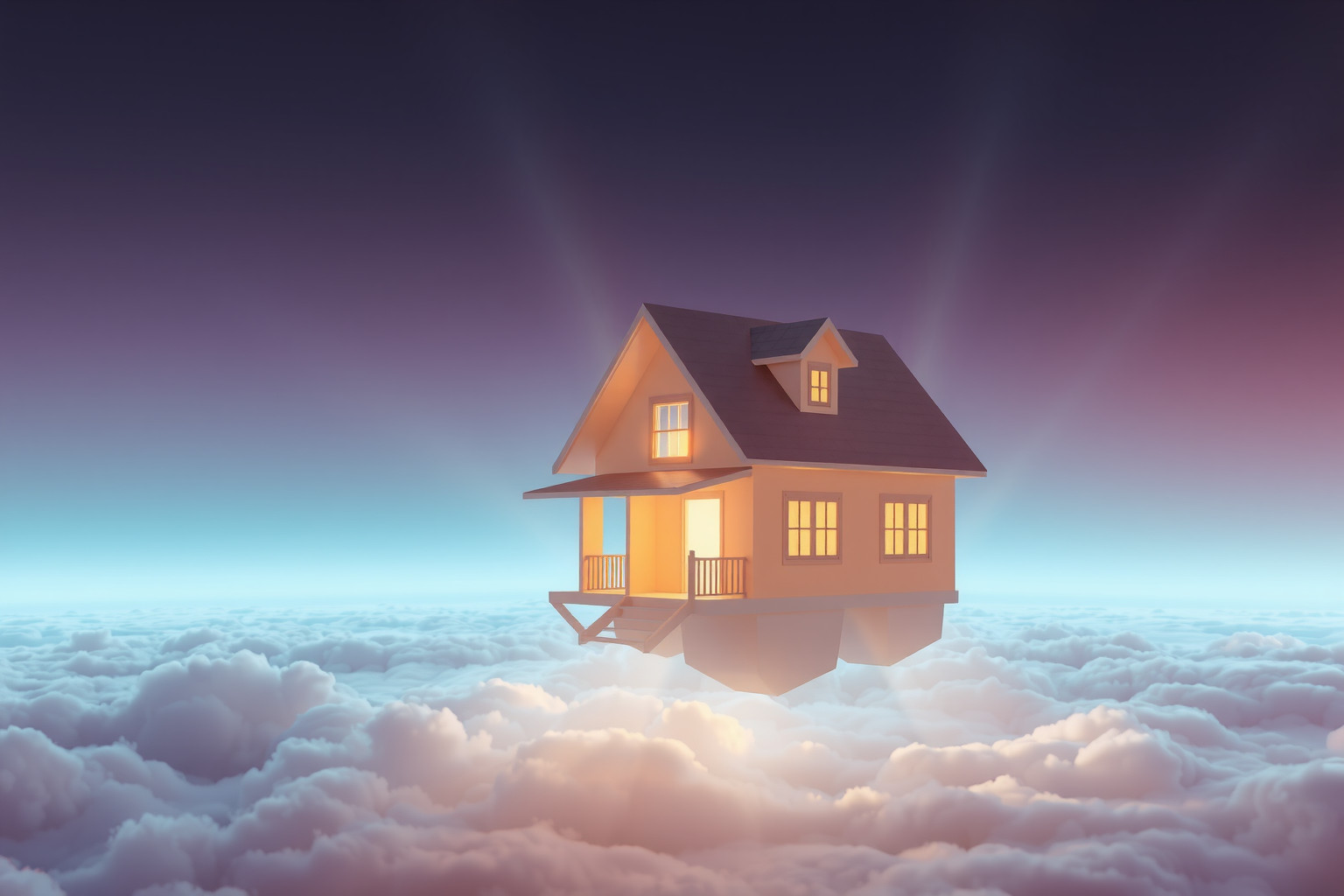 Sognare di comprare casa simboleggia nuovi inizi e sicurezza futura.