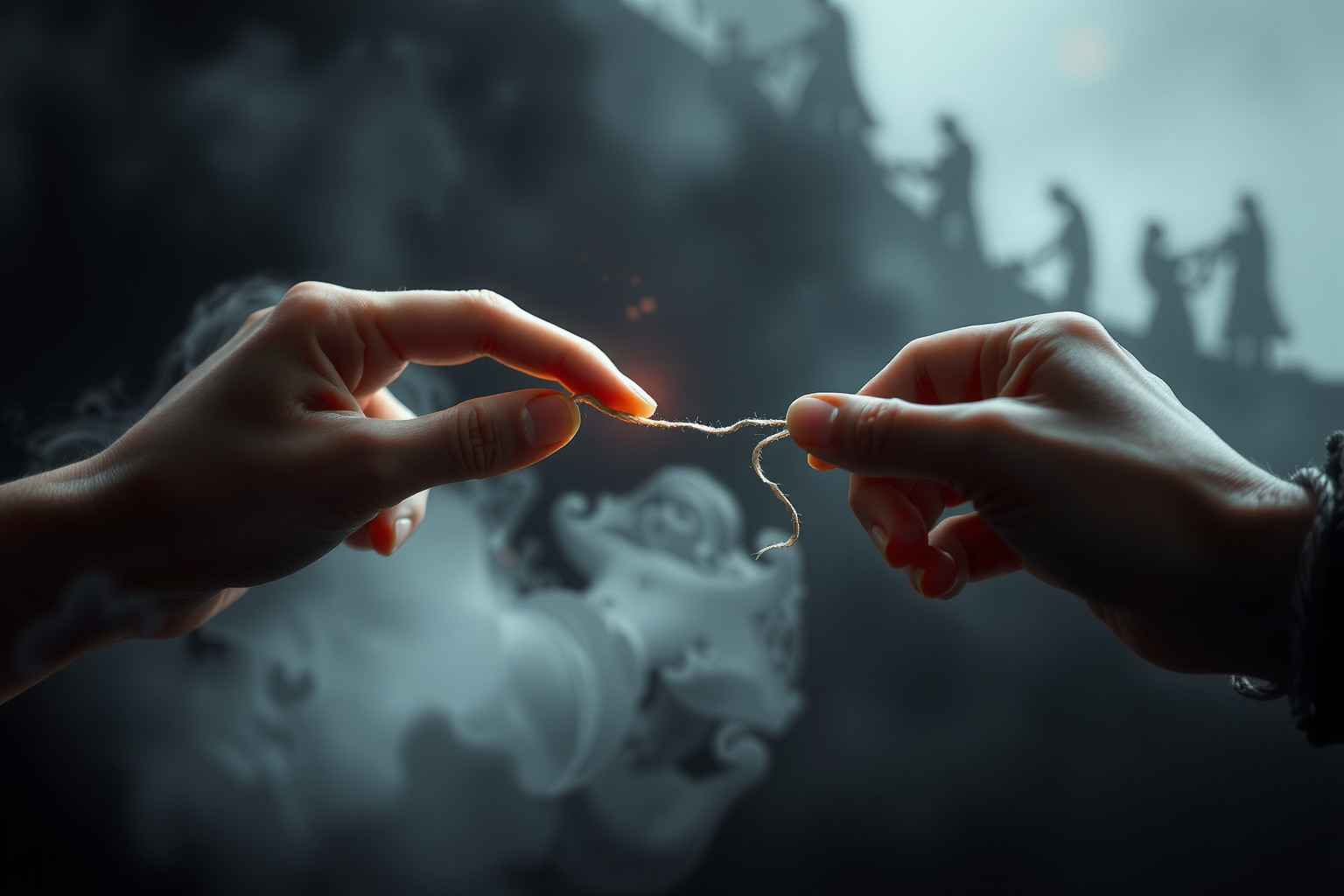 Sognare di danneggiare un rapporto familiare indica conflitti irrisolti.