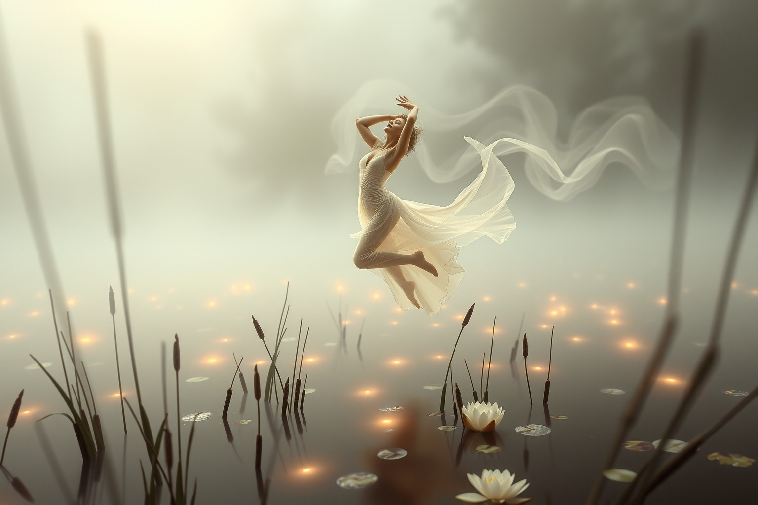 Sognare di danzare in una torbiera simboleggia libertà e trasformazione interiore.