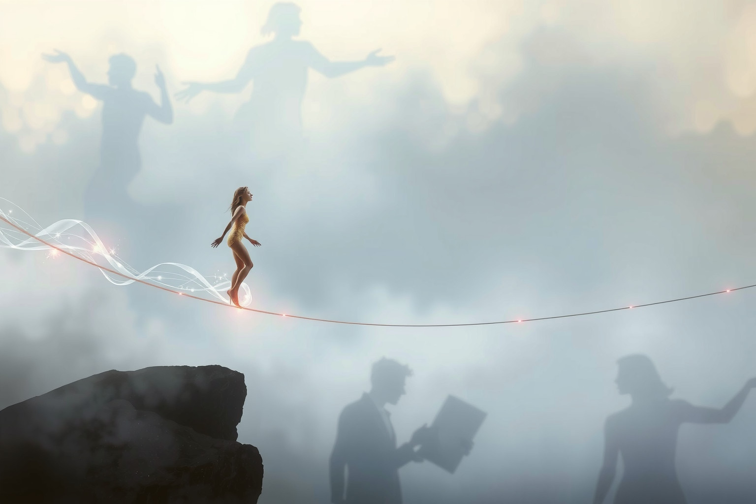 Sognare di dimagrire riflette ansia da pressioni sociali e aspettative.