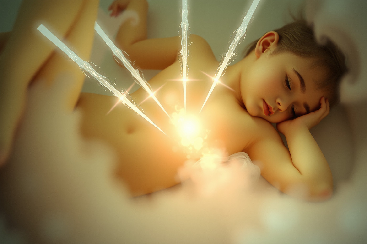 Sognare ferite da taglio simboleggia conflitti interiori non risolti.