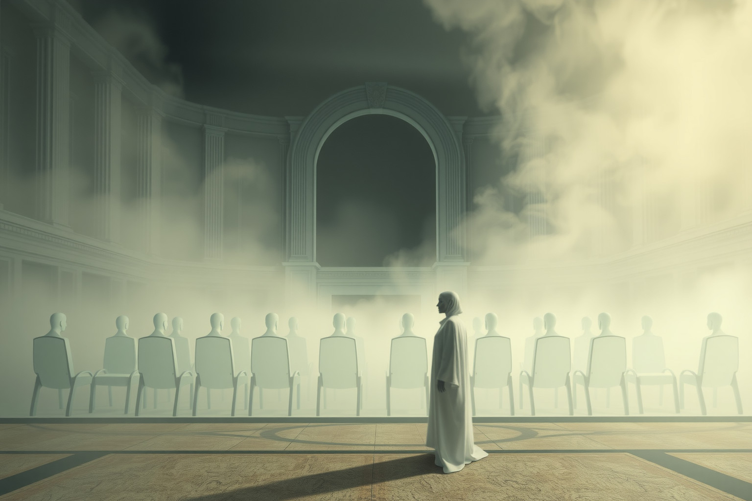 Sognare ignorati in Parlamento regionale riflette paura di esclusione sociale.