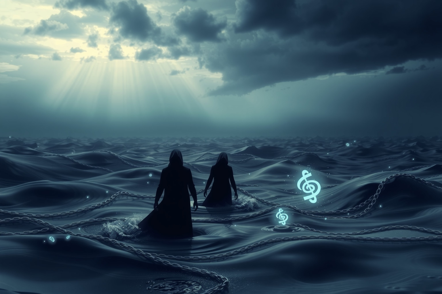 Sognare di essere incolpati nel diluvio indica sensi di colpa nascosti.