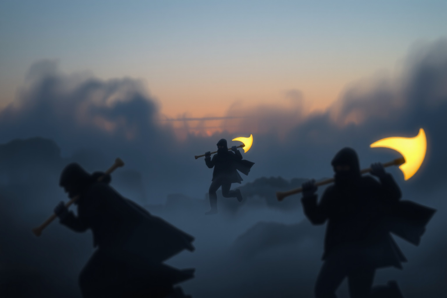 Sognare un'ascia inseguita simboleggia paure e conflitti interiori.