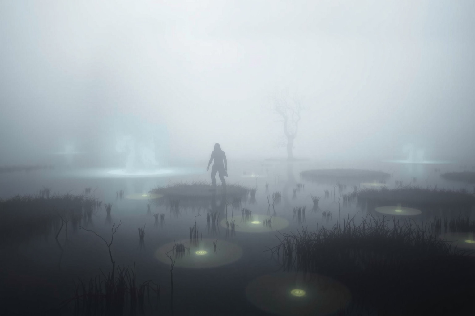 Sognare la torbiera inseguiti riflette ansie e paure nascoste.