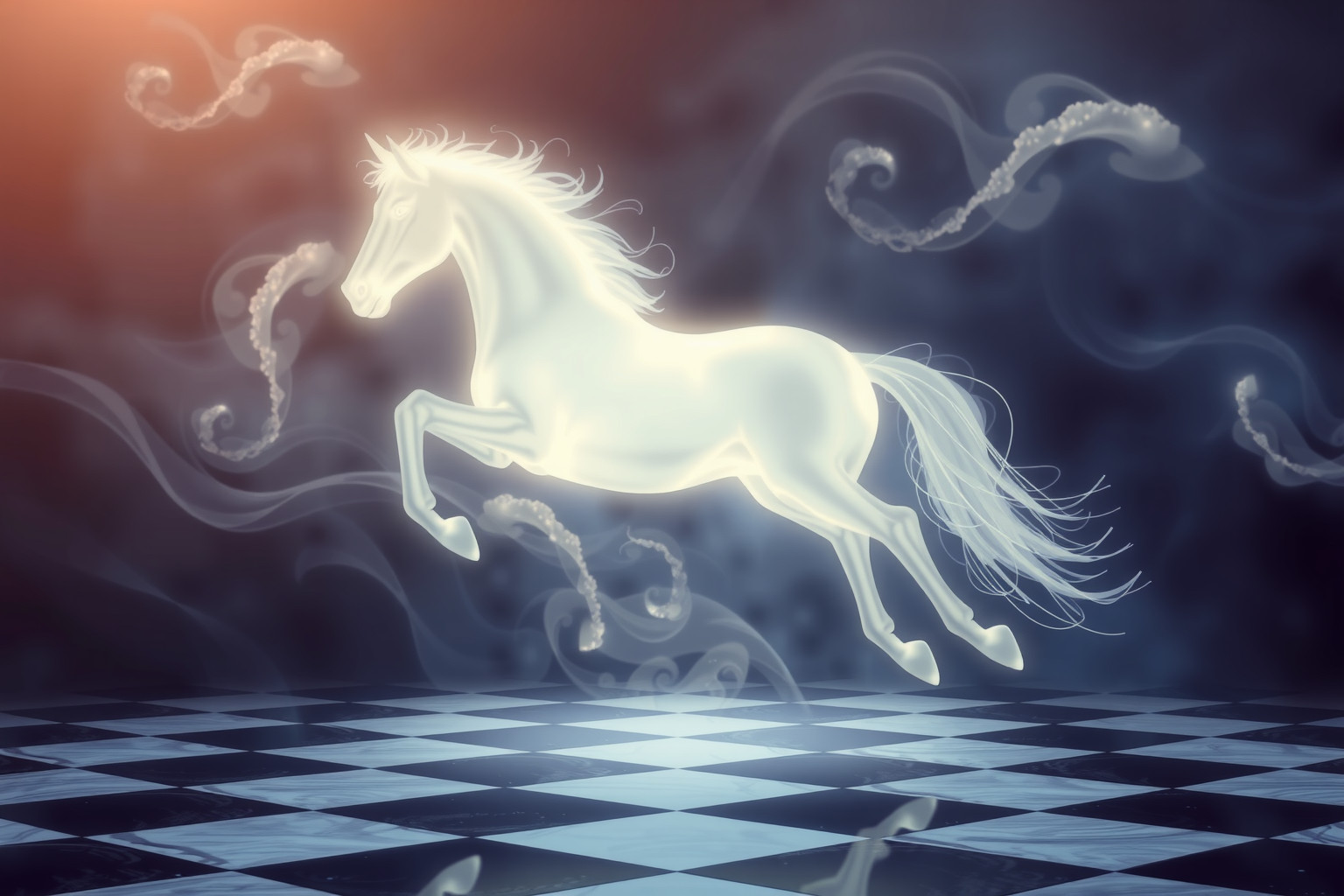 Sognare un cavallo che fa la mossa indica cambiamenti strategici imminenti.