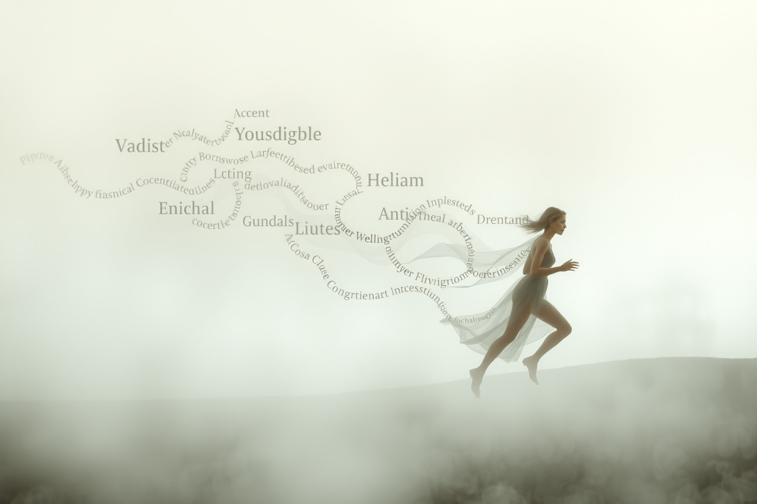 Sognare di fuggire indica il desiderio di evitare conflitti interiori.