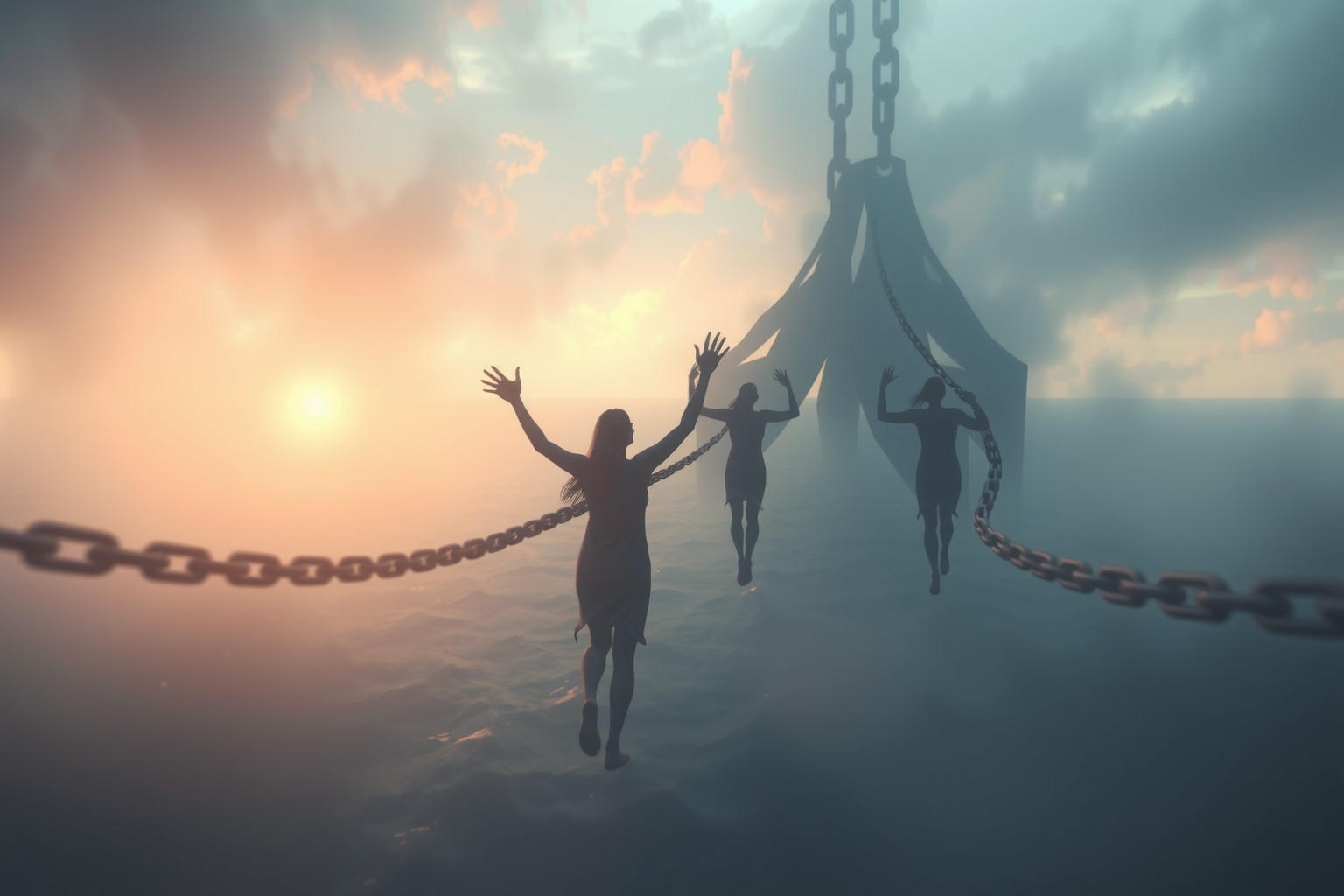 Sognare di liberare schiavi simboleggia desiderio di libertà interiore.