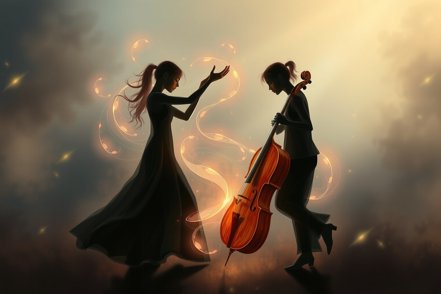 Sognare litigi con violoncellista riflette tensioni emotive e relazionali.