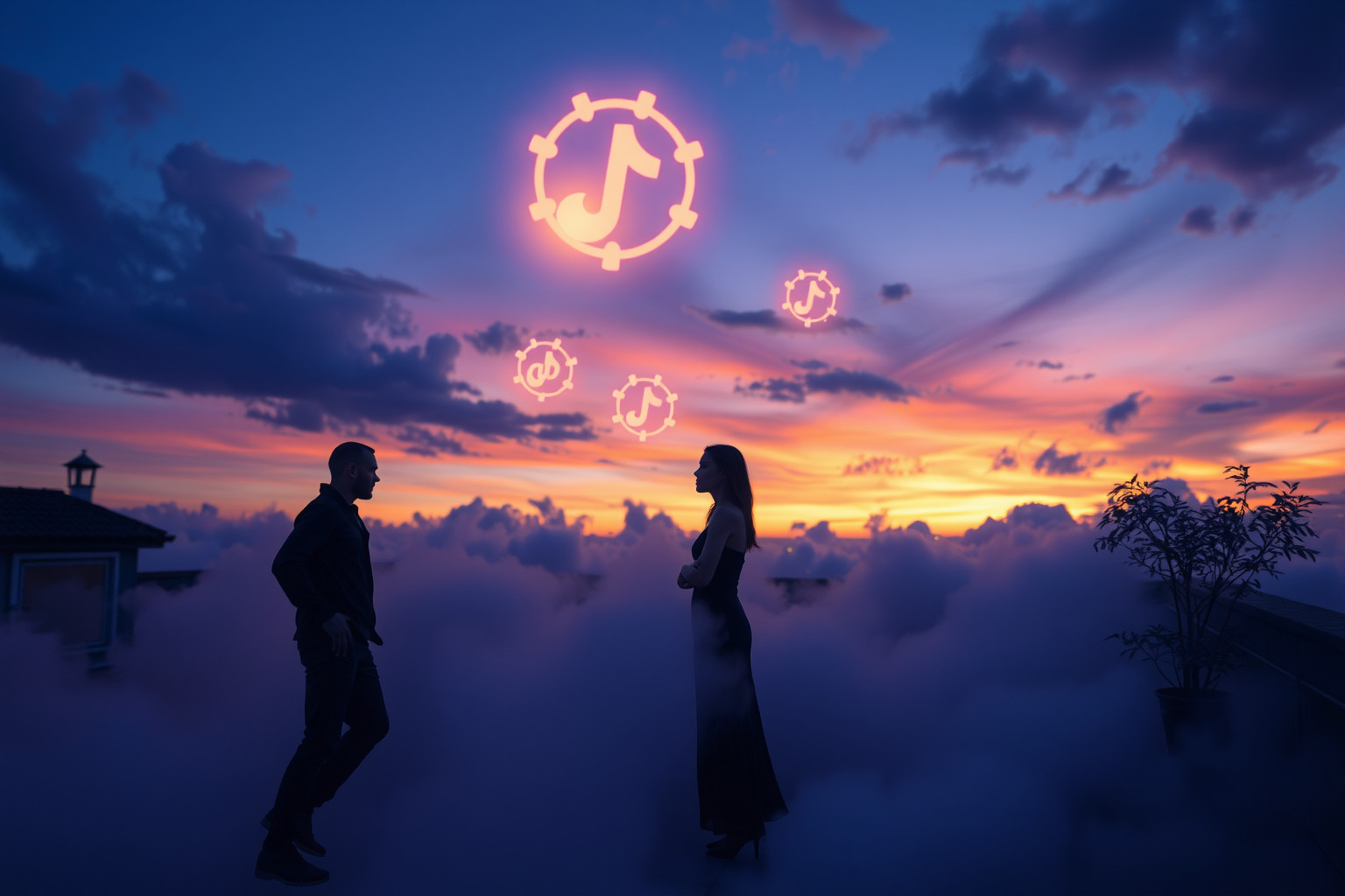 Sognare litigi su terrazza riflette conflitti interiori irrisolti.