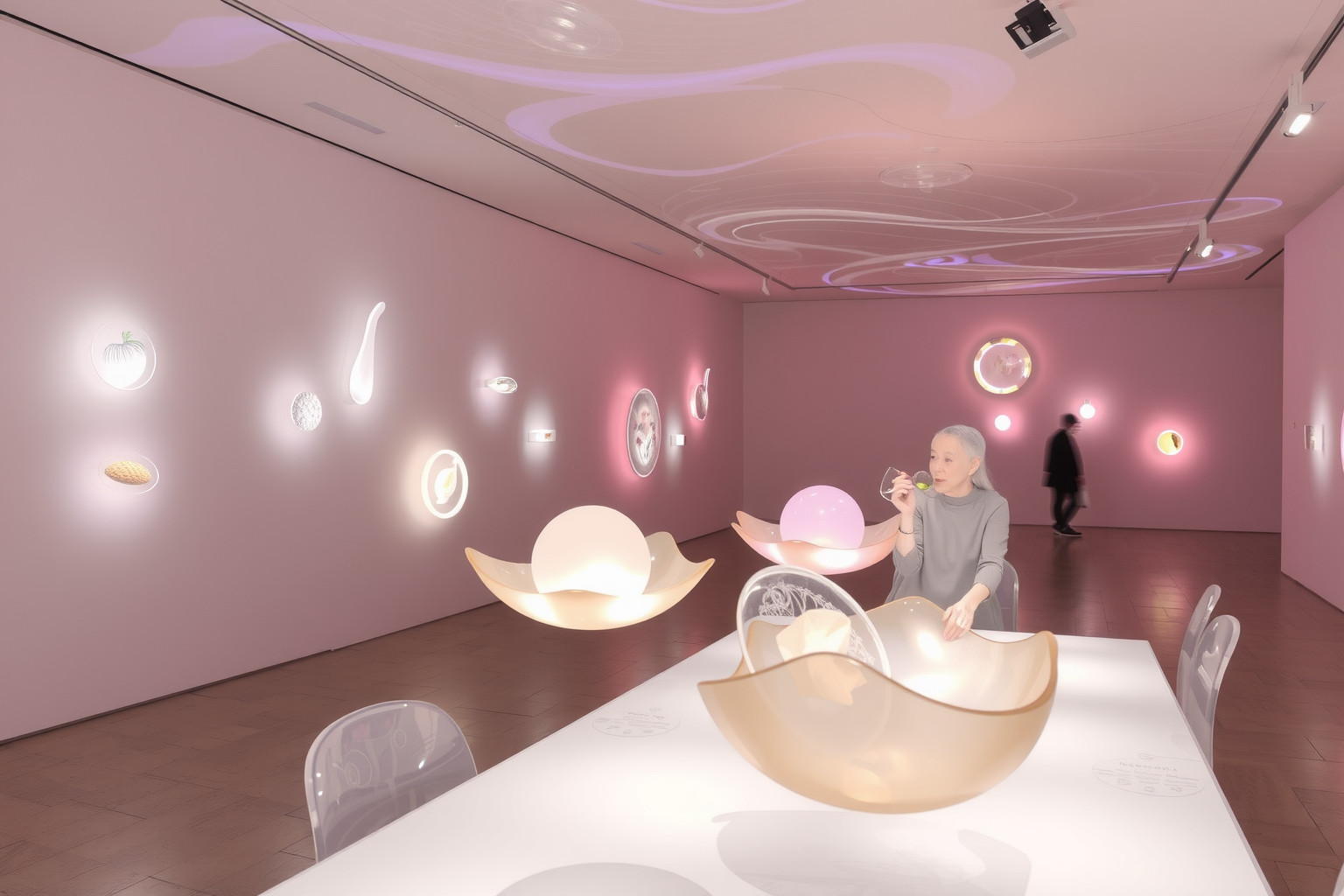 Sognare una galleria d'arte riflette creatività e ricerca interiore.