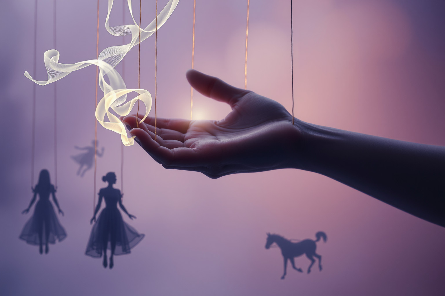 Sognare manipolazione riflette desiderio inconscio di controllo e potere.