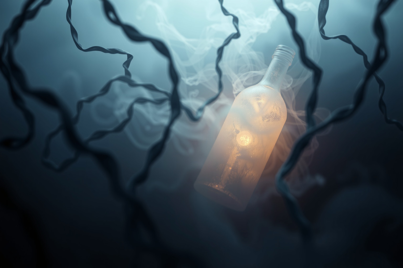 Sognare di nascondere grappa indica segreti personali e insicurezze.