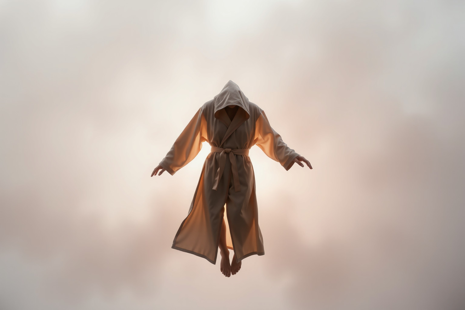 Sognare un accappatoio nascosto indica timidezza e protezione emotiva.