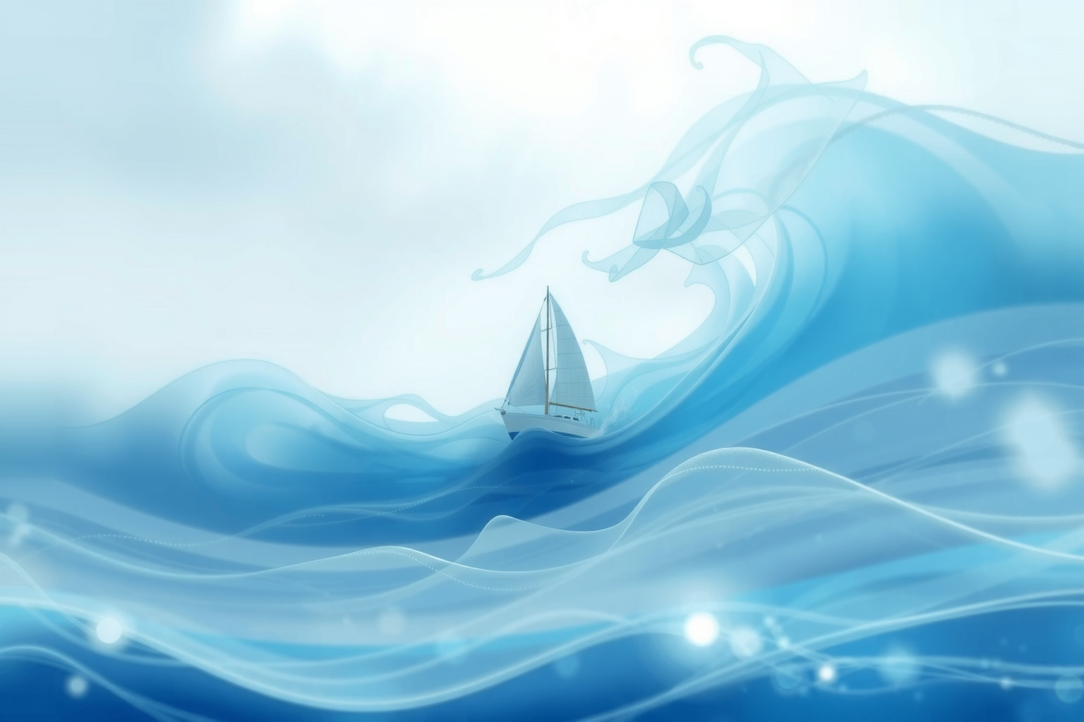 Sognare acque agitate riflette turbolenze emotive interiori imminenti.