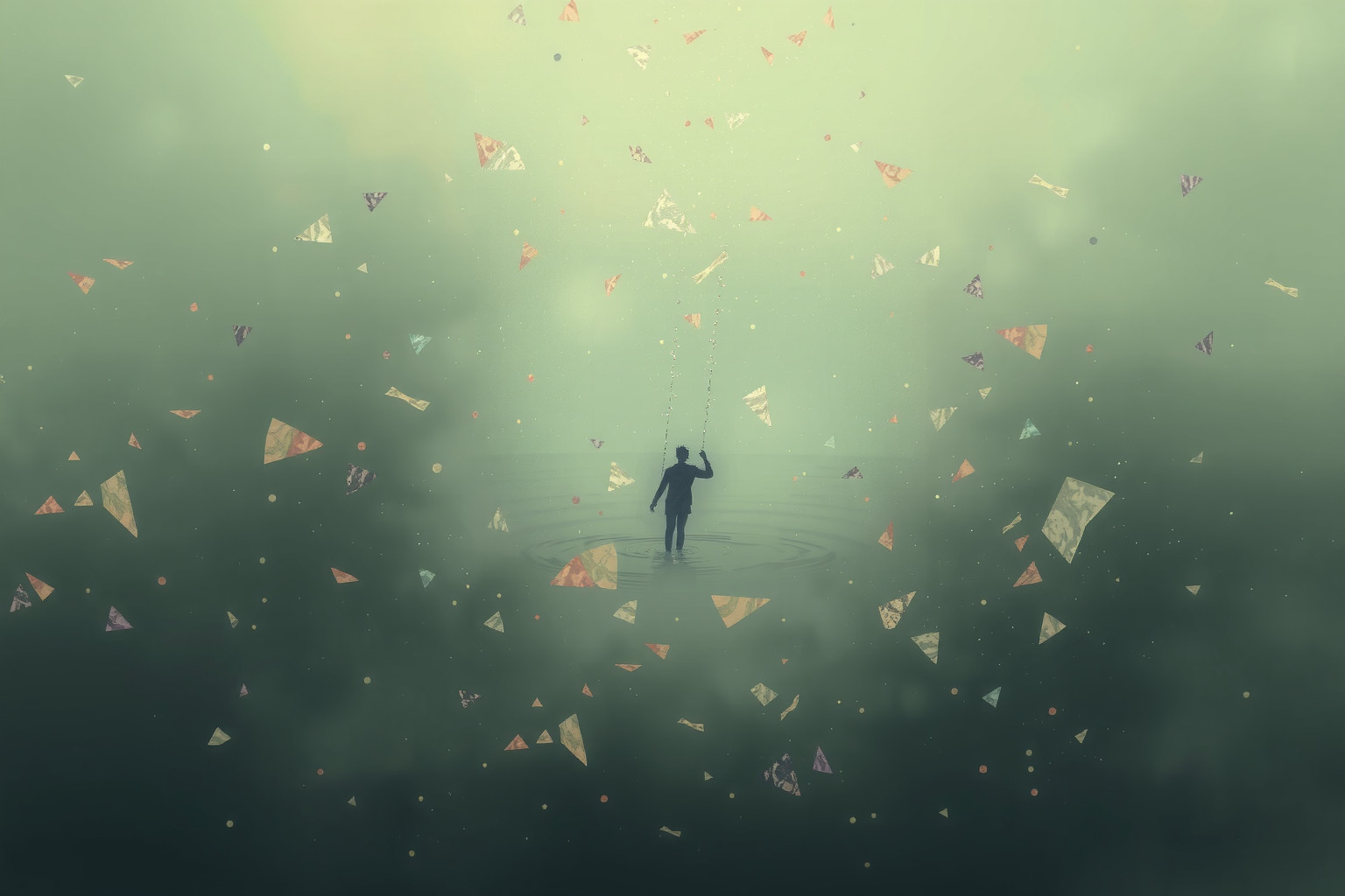 Sognare detriti marini riflette confusione emotiva e ostacoli interiori.