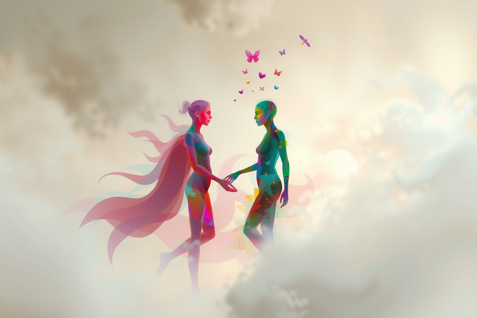 Sognare pazzi indica confusione interiore e pensieri erratici.