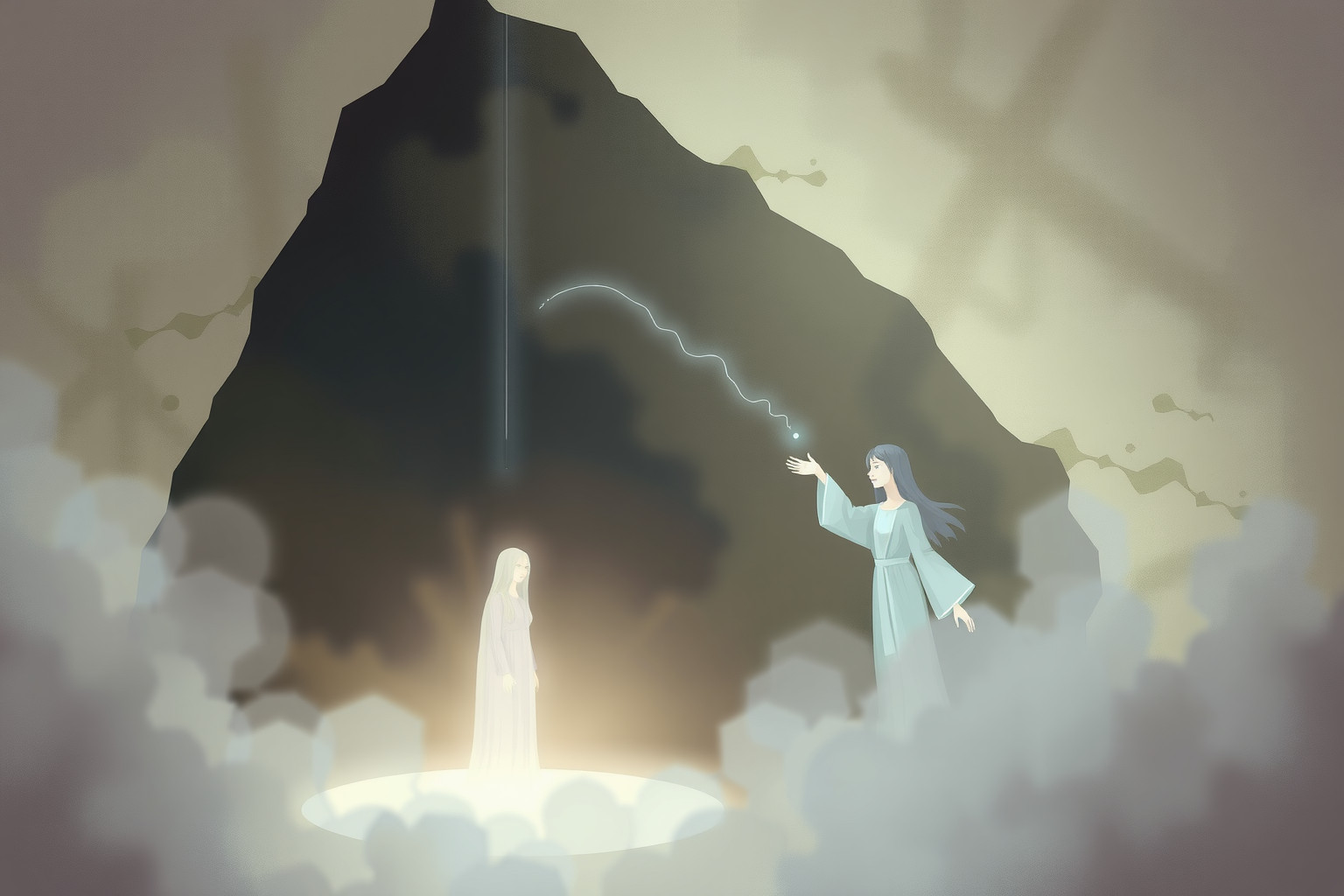 Sognare un abitante della caverna simboleggia esplorazione dell'inconscio.