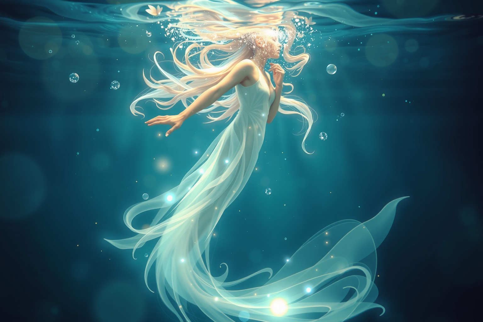 Sognare sirene simboleggia desideri nascosti e intuizioni profonde.