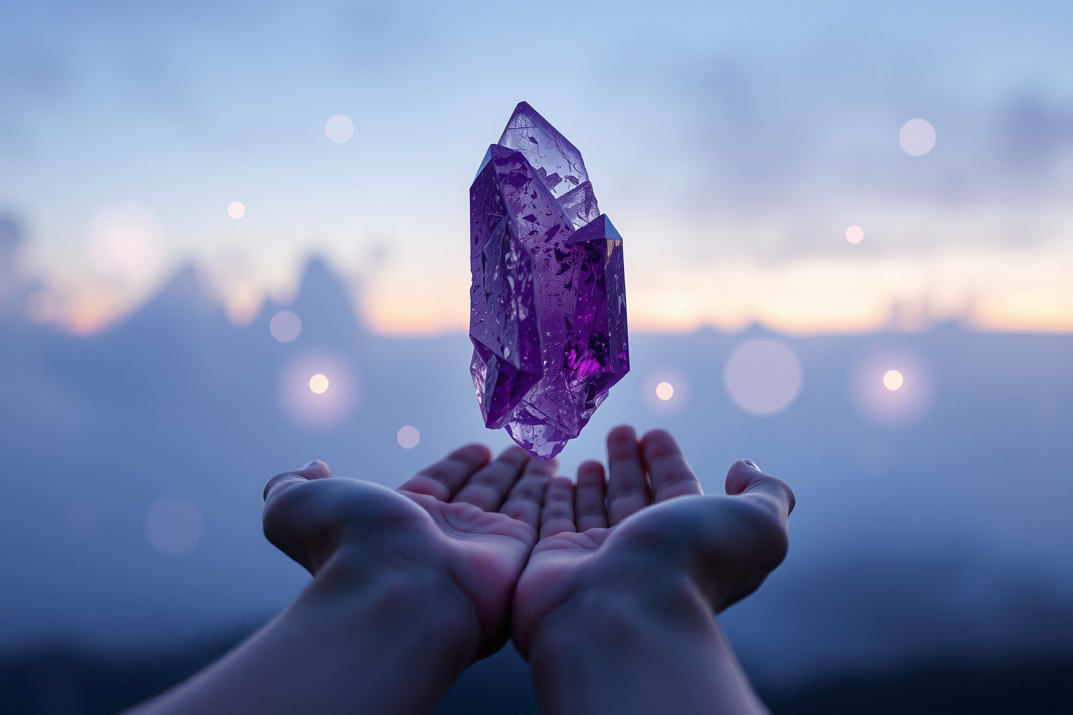 Sognare lepidolite riflette ansia per equilibrio emotivo instabile.